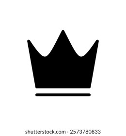 Crown icon vector illustration. crown sign and symbol