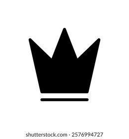 Crown icon vector illustration. crown sign and symbol