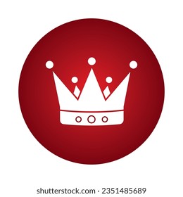 Crown icon vector illustration symbol design