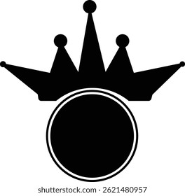 ícone coroa coleção de símbolos de ilustração de vetor. 