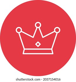 Crown icon vector image. Can also be used for web apps, mobile apps and print media.