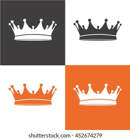 Crown Icon Vector. King Symbol