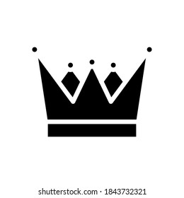 Kronsymbol, Vektorgrafik auf weißem Hintergrund