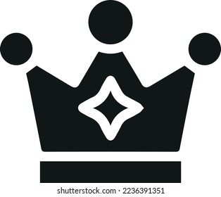icono de la corona. Signo de contorno vectorial para interfaz de usuario, web y aplicación. Diseño conceptual del icono de la corona. Aislado sobre un fondo blanco.