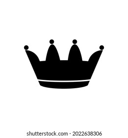 Crown icon vector set. King illustration sign collection.  Queen symbol or logo.
