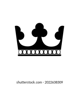 Conjunto de vectores de icono de corona. Colección de signos de ilustración principal.  Símbolo de reina o logotipo.

