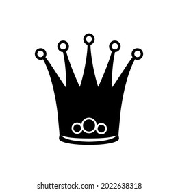 Conjunto de vectores de icono de corona. Colección de signos de ilustración principal.  Símbolo de reina o logotipo.
