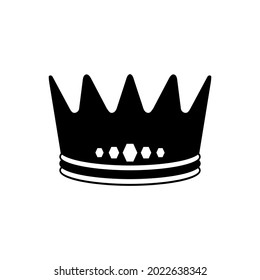 Crown icon vector set. King illustration sign collection.  Queen symbol or logo.
