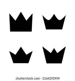 Crown icon vector. crown sign and symbol