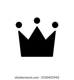 Crown icon vector. crown sign and symbol