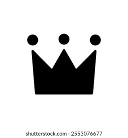 Crown icon vector. crown sign and symbol