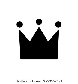 Crown icon vector. crown sign and symbol