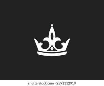Crown icon vector. crown sign and symbol. 