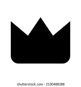 Crown Icon Vector Symbol Design Illustration