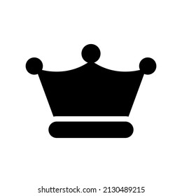 Crown Icon Vector Symbol Design Illustration