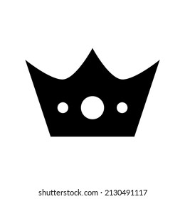 Crown Icon Vector Symbol Design Illustration