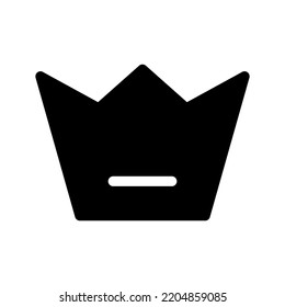 Crown Icon Vector Symbol Design Illustration
