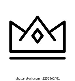 Illustration zum Design von Kronsymbolen-Vektorsymbolen