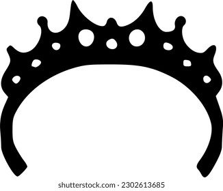 Crown icon vector symbol design illustration