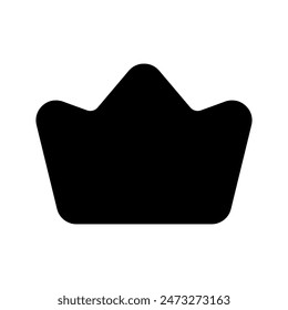 Crown Icon Vector Symbol Design Illustration