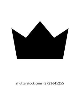 Crown Icon Vector Symbol Design Illustration
