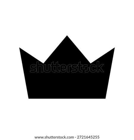 Crown Icon Vector Symbol Design Illustration