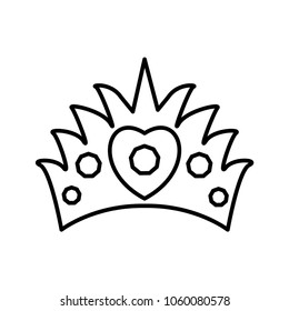 crown icon vector template