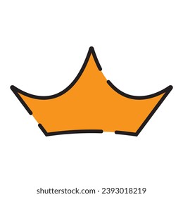 crown icon vector template illustration logo design