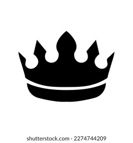 icono de corona vector ilustración de estilo de moda sobre fondo blanco..eps