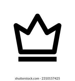 Kronensymbol für Ihr Website-Design, Logo, App, Benutzeroberfläche.