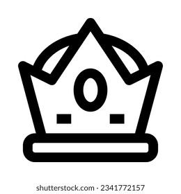 crown icon for your website, mobile, presentation, and logo design.
