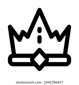 crown icon for your website, mobile, presentation, and logo design.