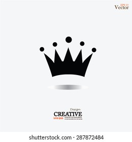 Crown icon.crown.vector illustration.