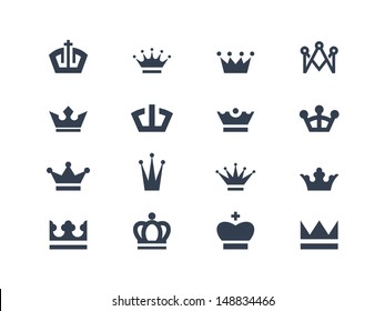 Значки короны