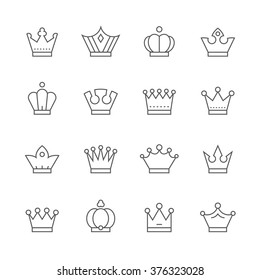 Crown icons.