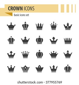 Crown icons.