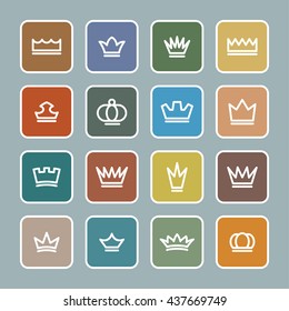 Crown icons