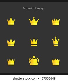 Crown icons