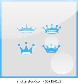 Crown icons.