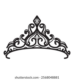 Crown icons set. Crown symbol collection. Vector illustration
