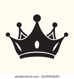 Crown icons set vector illustration 