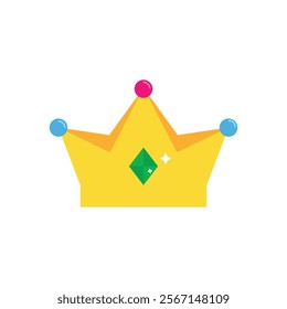 Crown illustration logo icon vector design