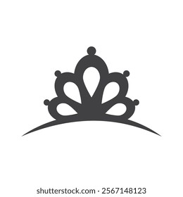 Crown illustration logo icon vector design