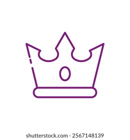 Crown illustration logo icon vector design