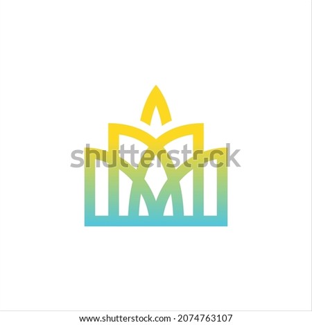 crown imperial logo for business vector design template