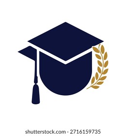Crown Inspired Academic Logo Representing Excellence And Achievement