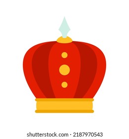 Crown isolated on white background