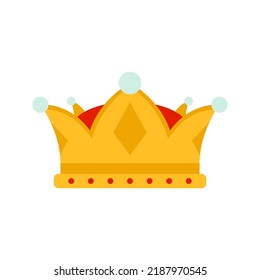 Crown isolated on white background