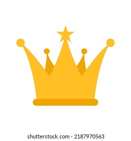 Crown isolated on white background