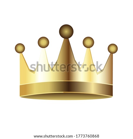 Crown Isolated On White Background
